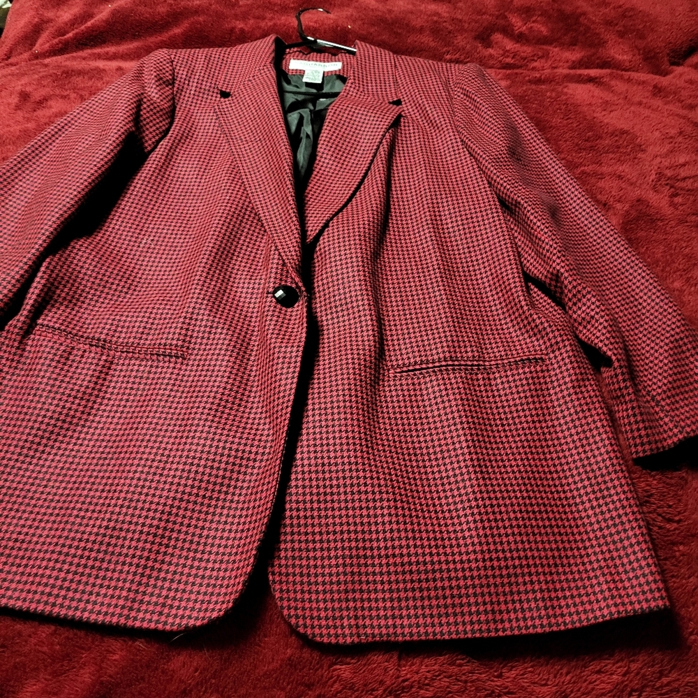 Red and black Blazer